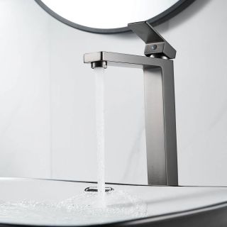 Смеситель для раковины Shevanik S9611T оружейная сталь